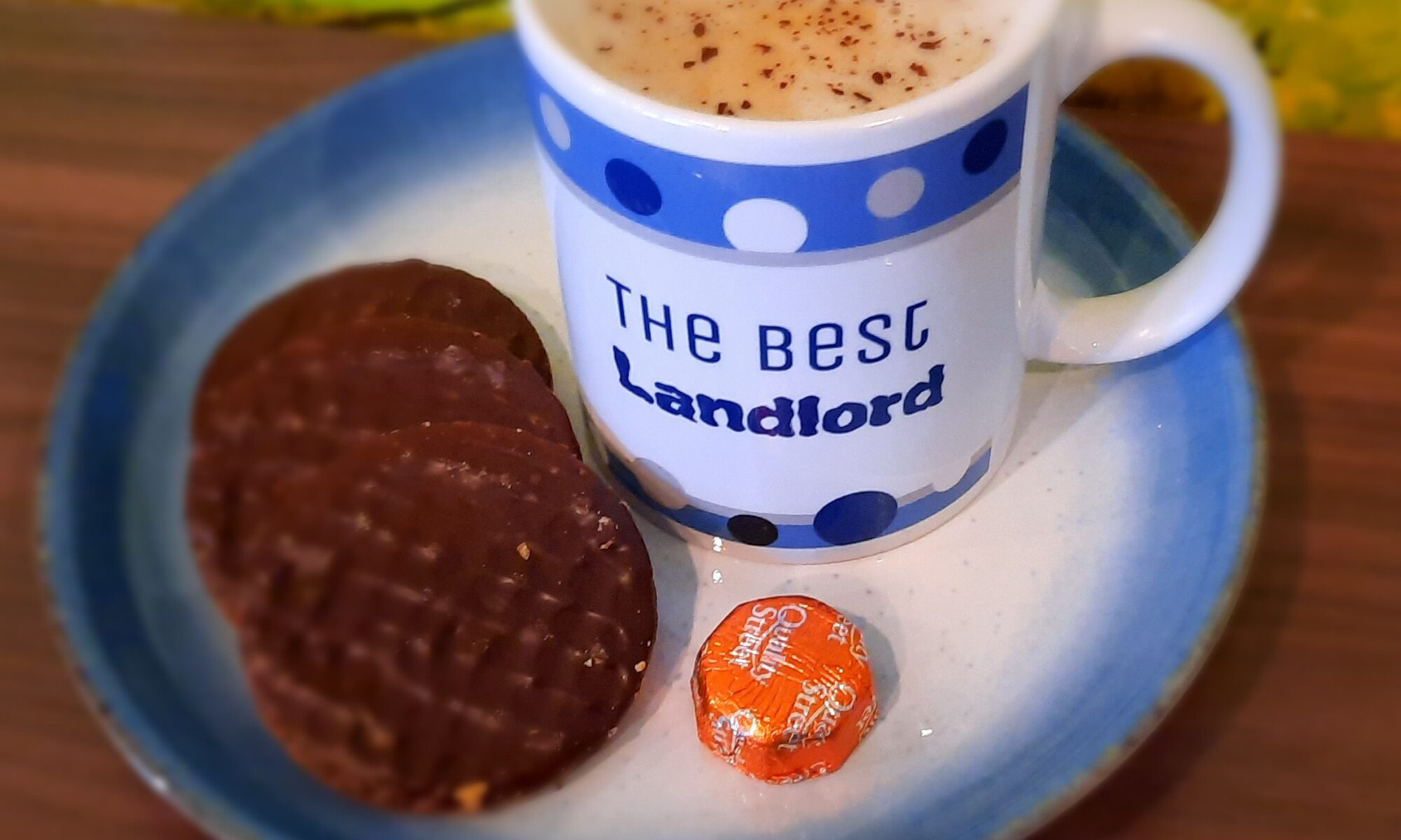 Coffee Cup gifted by tenants - Allen Property Ltd ltd