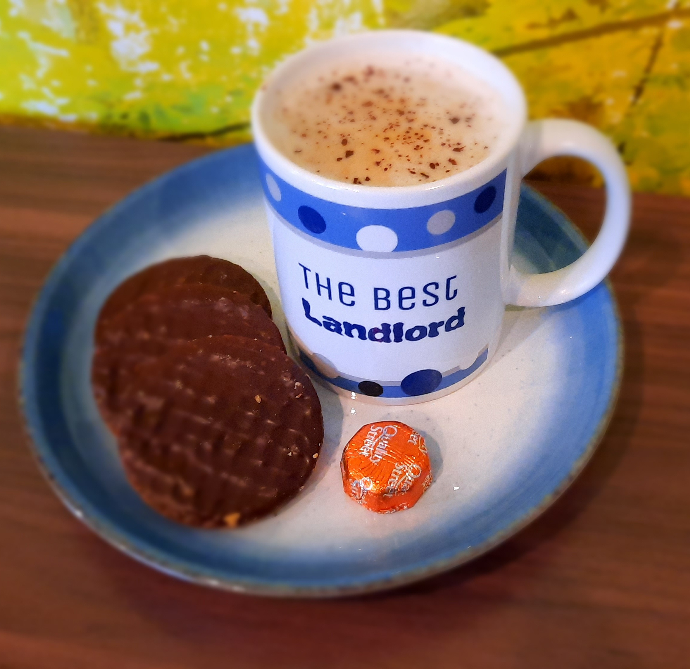 Coffee Cup gifted by tenants - Allen Property Ltd ltd